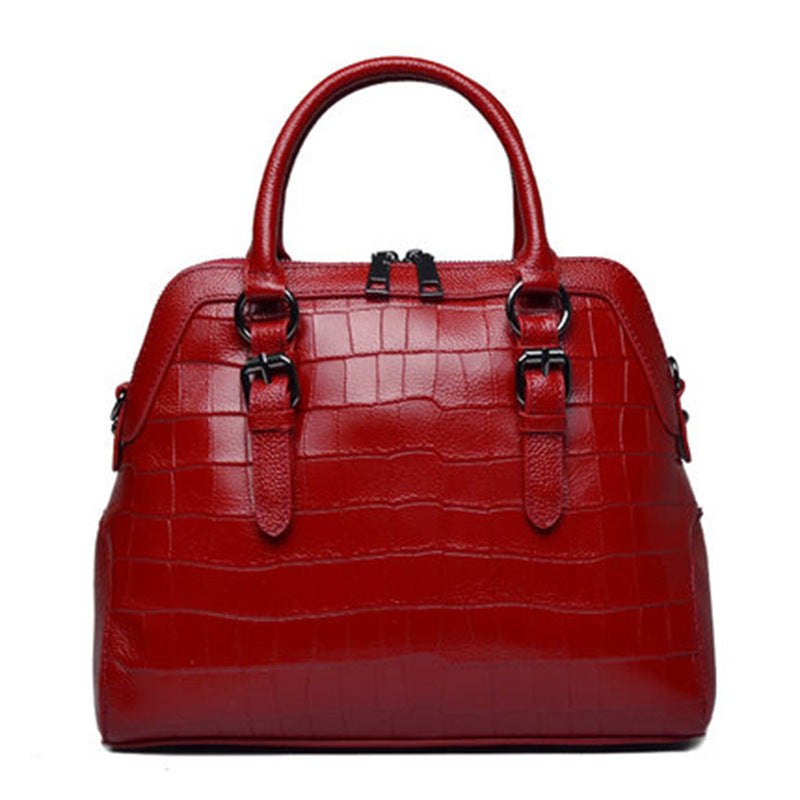 The Essence: Top-Grain Relaxed Leather Tote