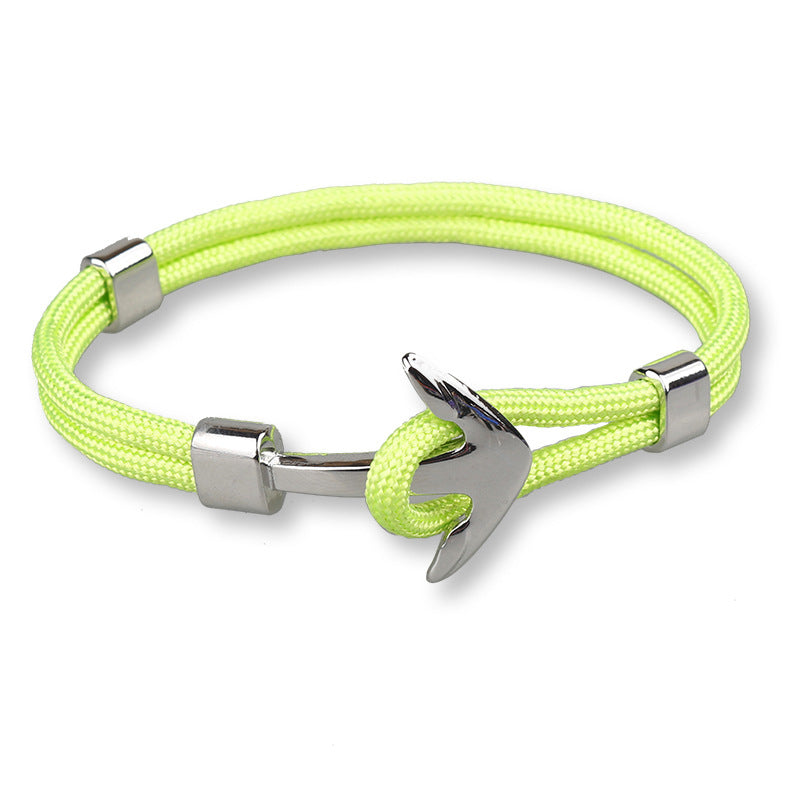 The Voyager: Titanium Steel Nautical Anchor Bracelet