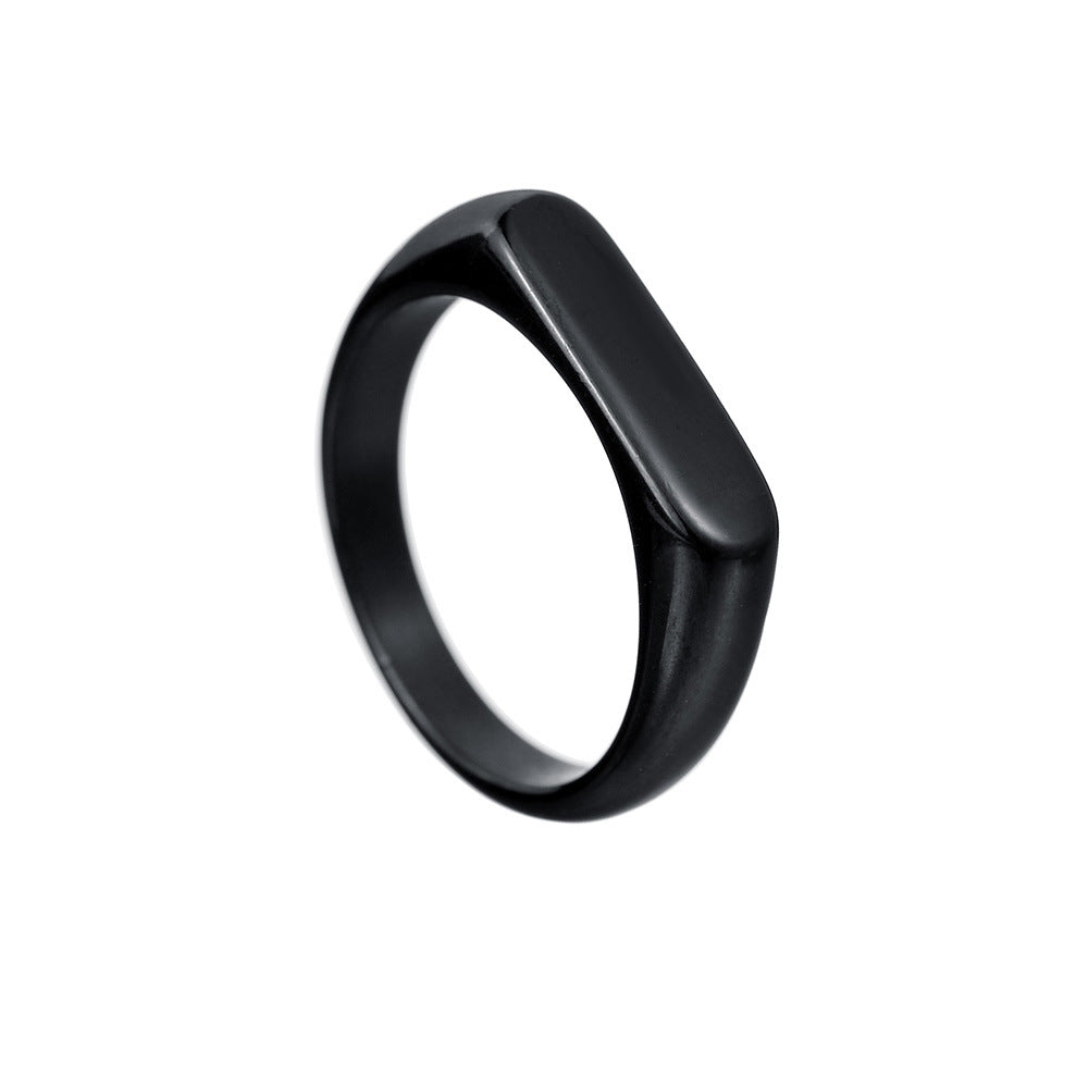 Women’s Popular Essential Titanium Ring