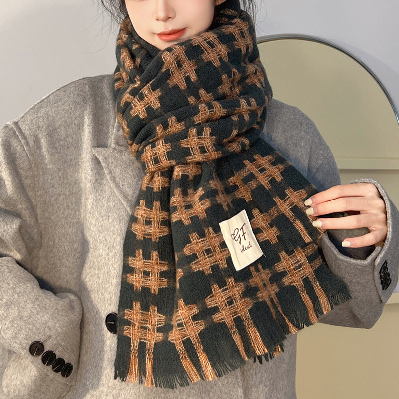 Urban Heritage: The Oversized Plaid Winter Scarf