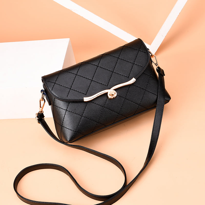 The Urban Frame: Sleek Soft-Touch Crossbody Bag