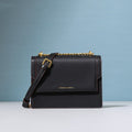 The Petite Square: Genuine Leather Messenger Bag