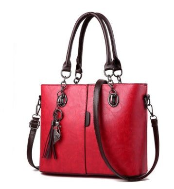 The Grace: Tailored Tassel Shoulder Bag