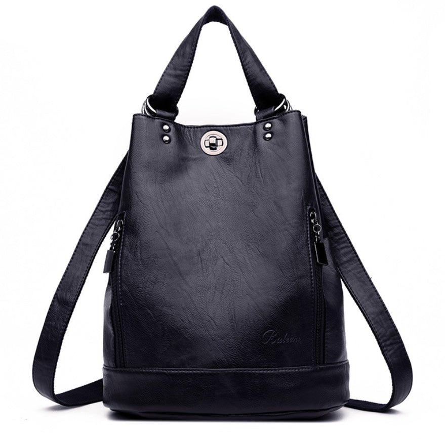 The Muse: Soft Leather Bucket Bag
