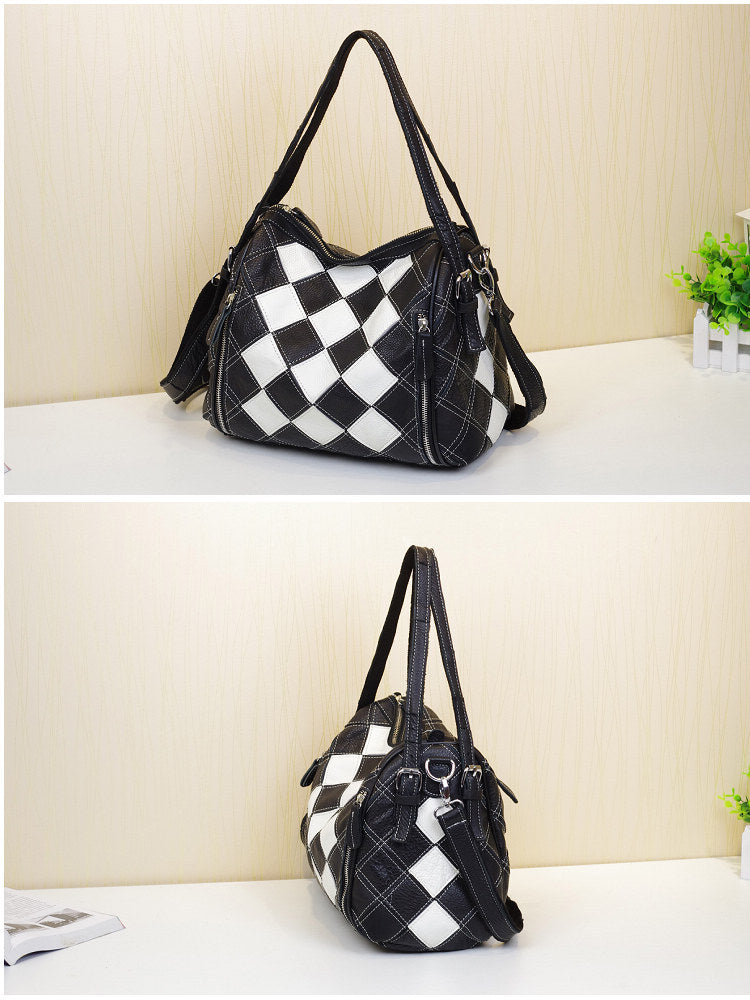 The Mosaic: Top-Grain Patchwork Box Bag