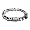 The Raw Icon: Vintage Personality Pure Titanium Bangle