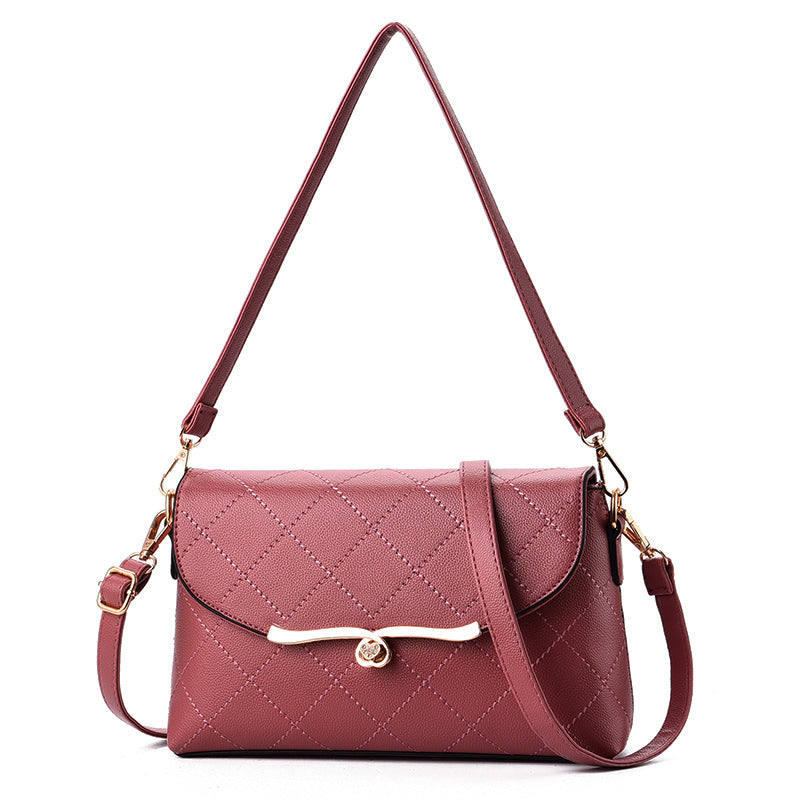 The Urban Frame: Sleek Soft-Touch Crossbody Bag