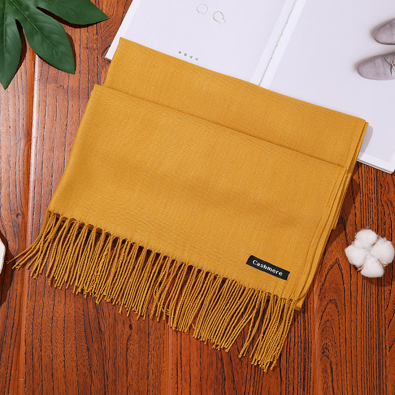 Coco Twoce Infinite Softness: Designer Cotton-Luxe Solid Scarf