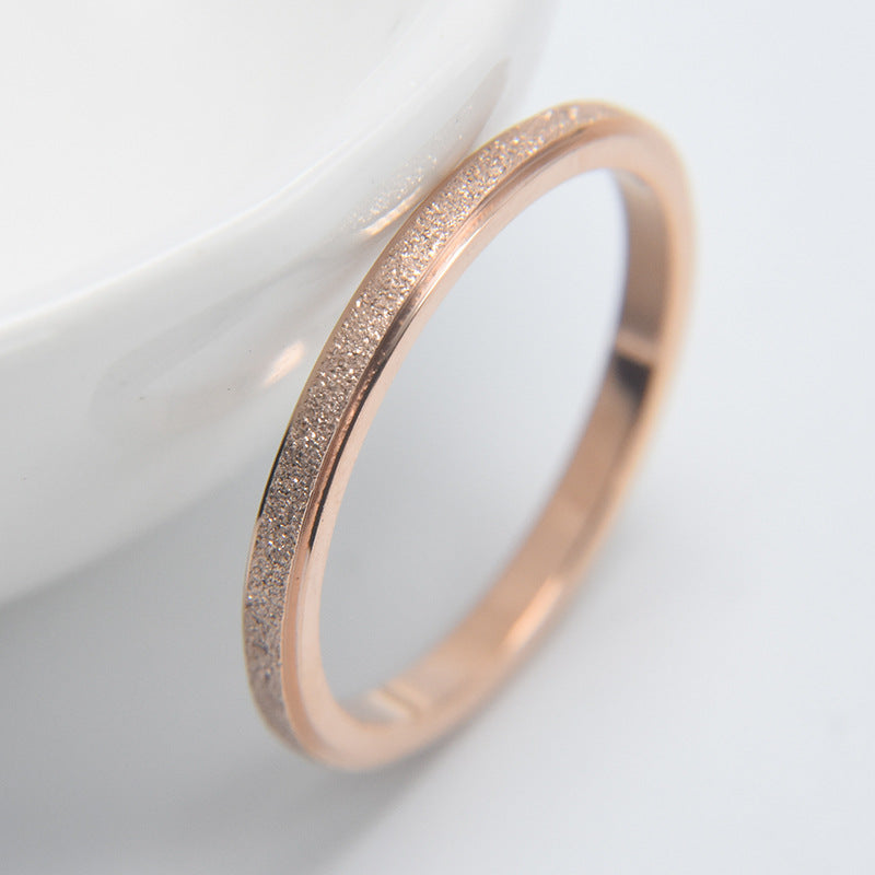 Velvet Matte Bond: Premium Titanium Couple’s Band