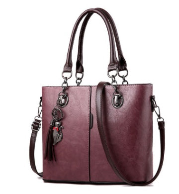The Grace: Tailored Tassel Shoulder Bag