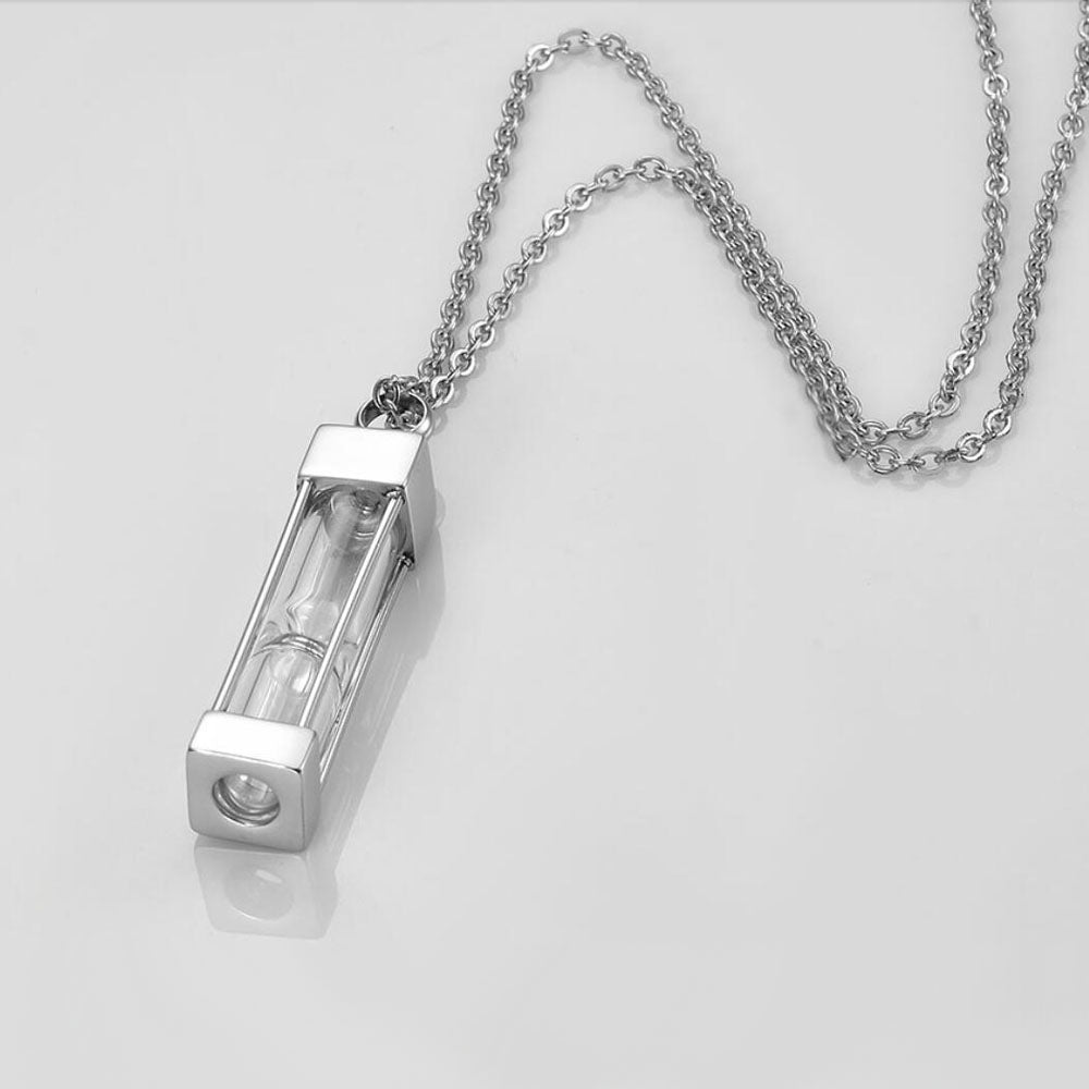 The Essence: Hourglass Aromatherapy Necklace