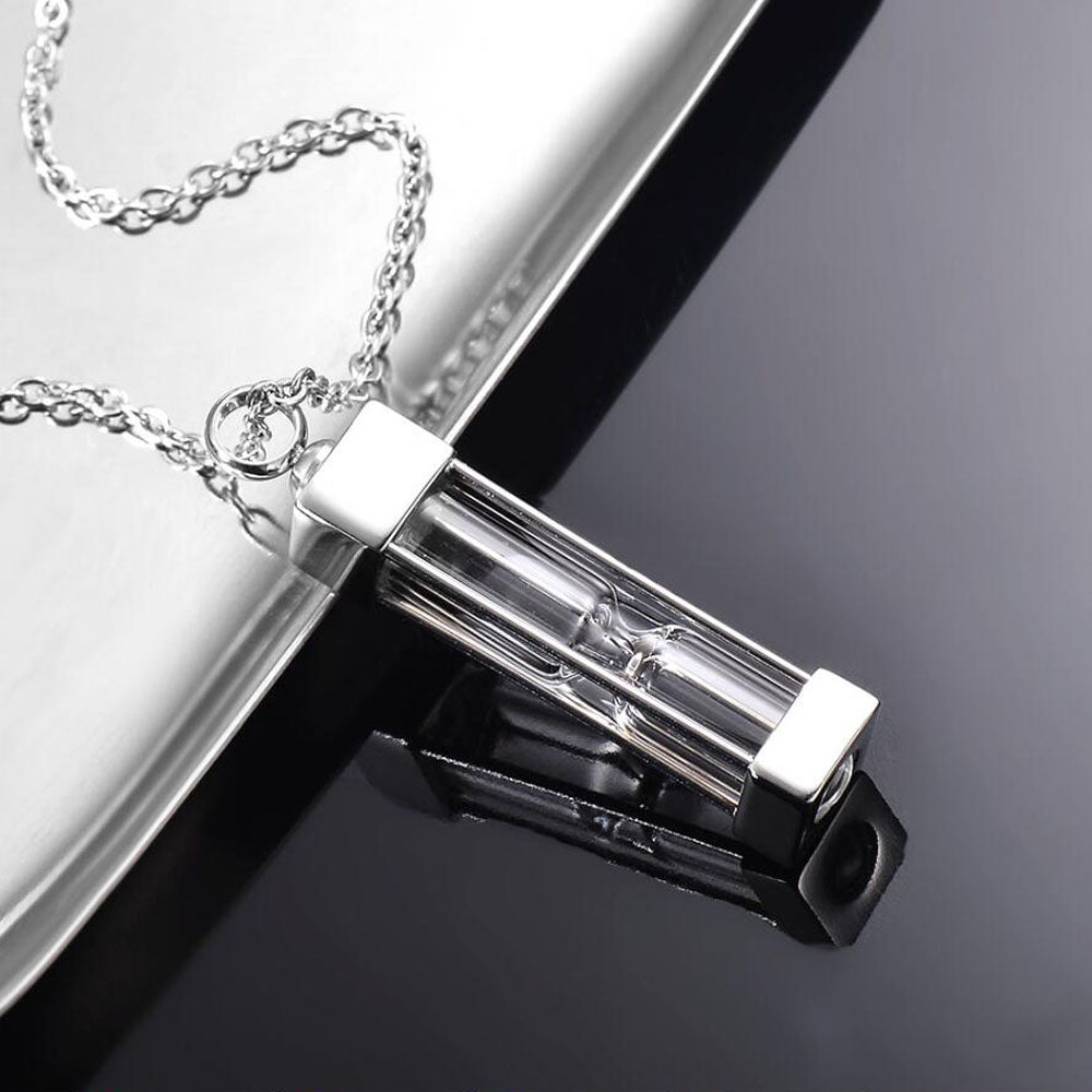 The Essence: Hourglass Aromatherapy Necklace