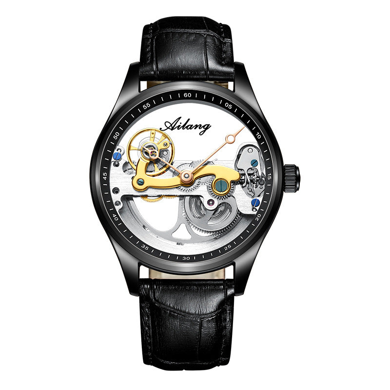 Men's Skeleton Automatic Mechanical Sport Watch