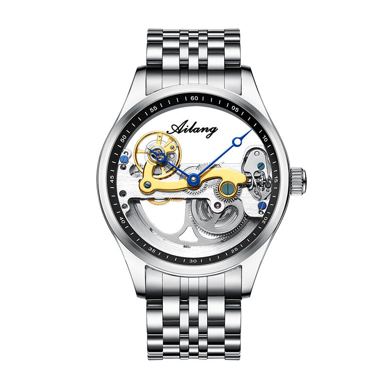 Men's Skeleton Automatic Mechanical Sport Watch