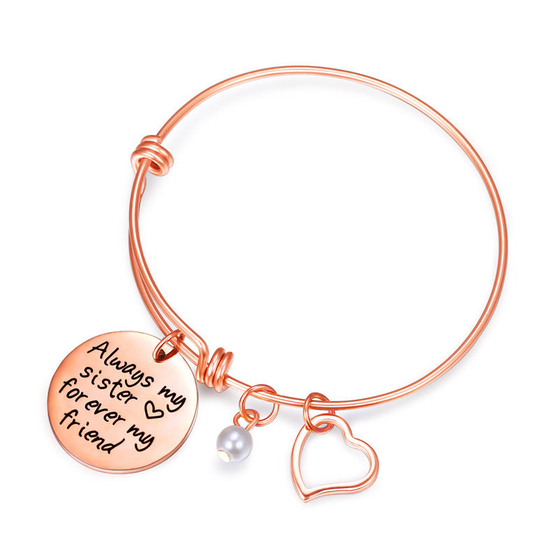 The Minimalist Tag: Adjustable Titanium Steel Bracelet