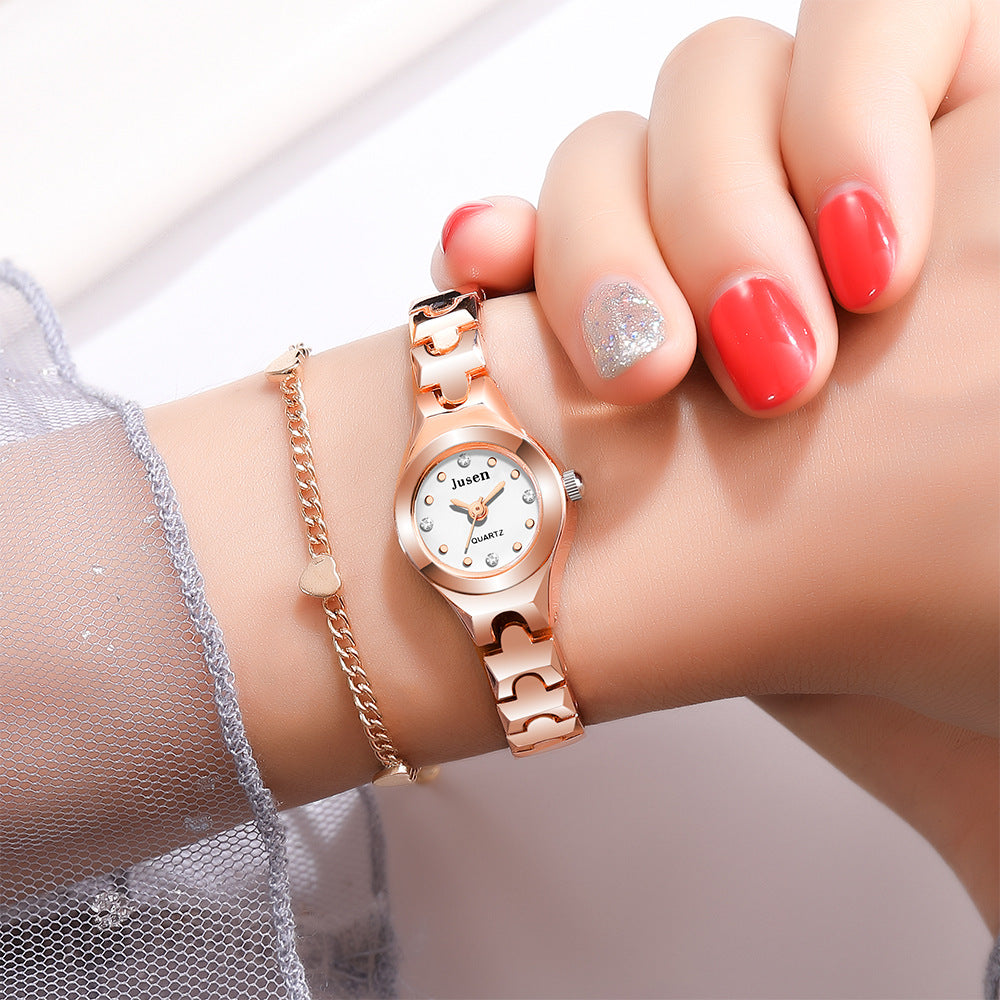 Dainty Quartz Bracelet Watch for Women