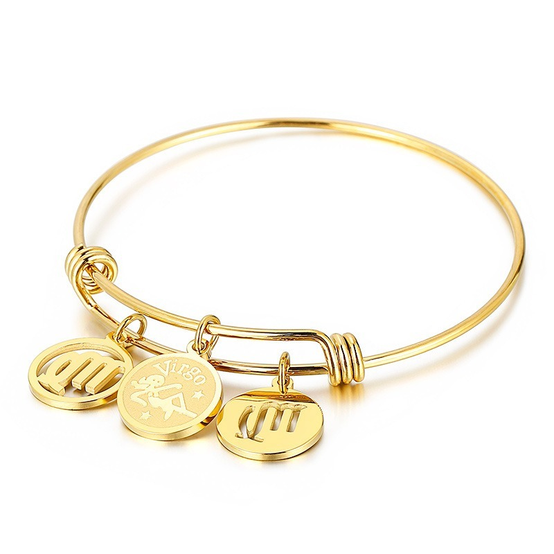 Cosmic Elegance: The Electroplated Titanium Constellation Bracelet