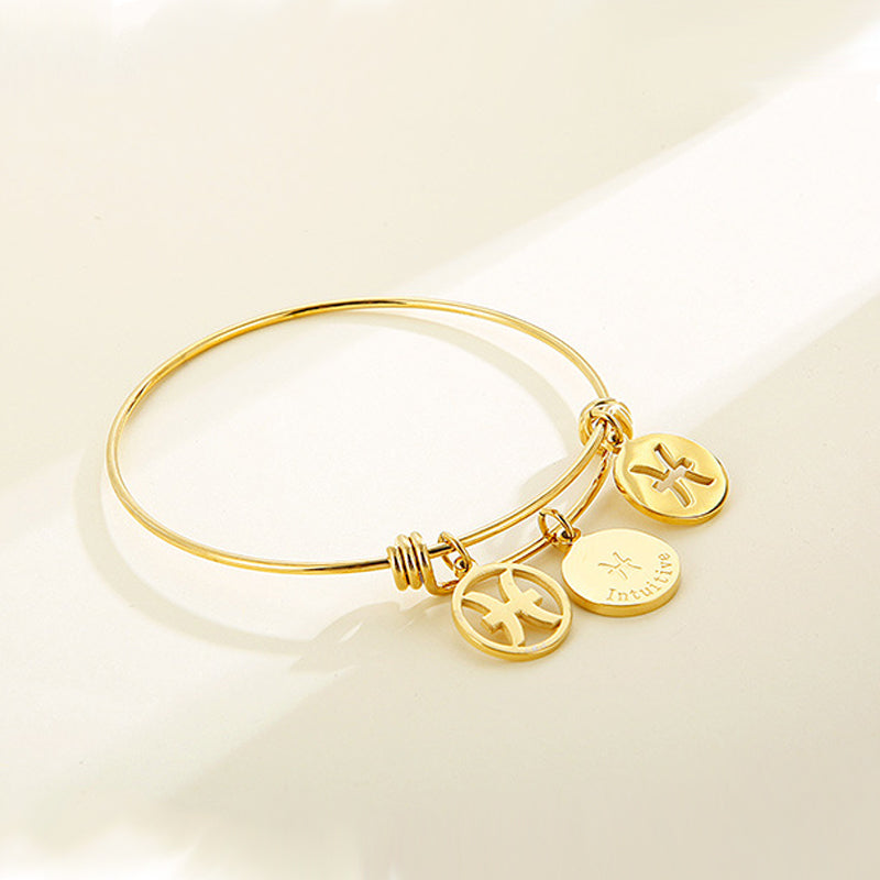 Cosmic Elegance: The Electroplated Titanium Constellation Bracelet