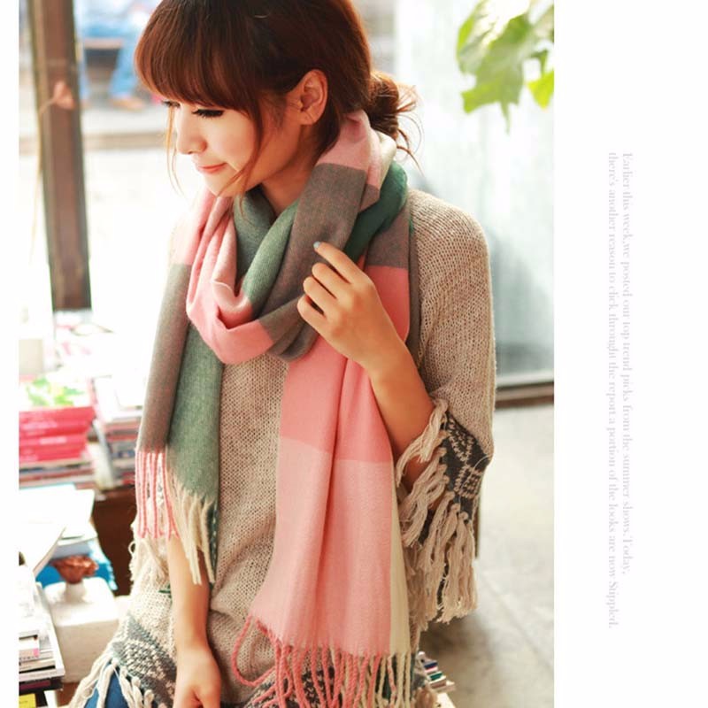 Coco Twoce Street-Chic: Oversized Cashmere-Touch Printed Scarf (200x60cm)