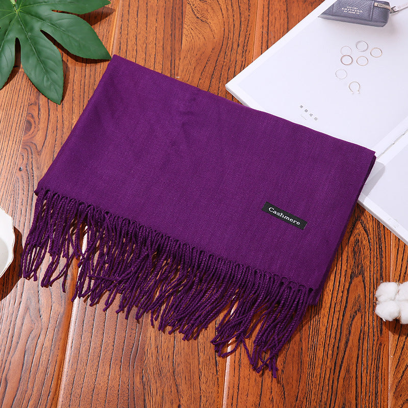 Coco Twoce Infinite Softness: Designer Cotton-Luxe Solid Scarf