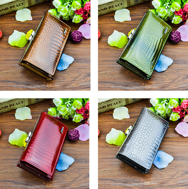 The Velvet Touch: Tri-Fold Heritage Wallet