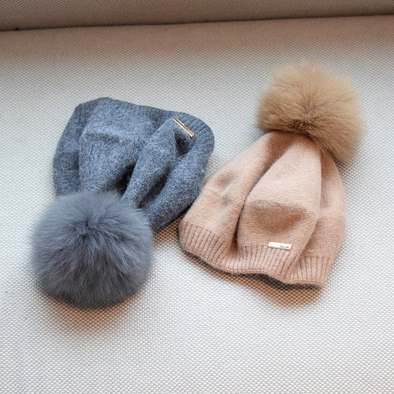 Velvet Cloud: The Ultra-Soft Angora-Style Dome Hat