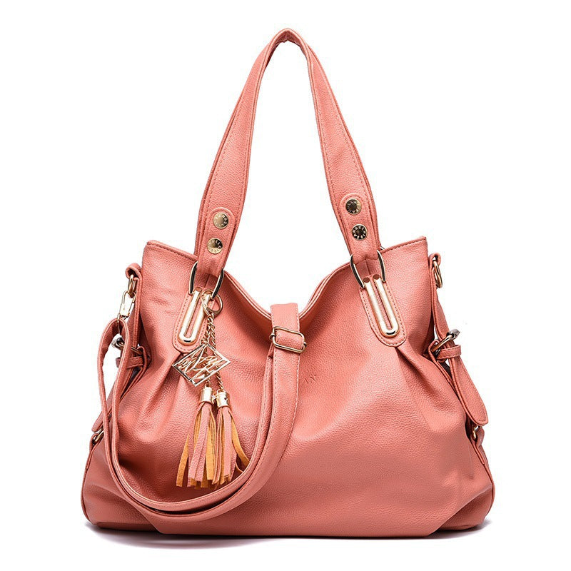 The Executive Tassel: Large Multi-Compartment Messenger Bag