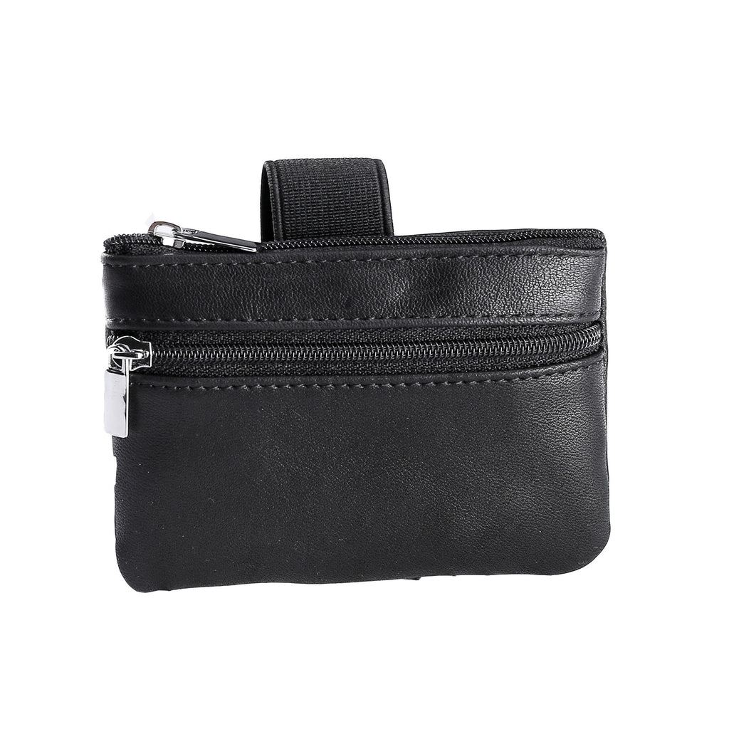 The Freedom: Wristlet Leather Key & Coin Vault