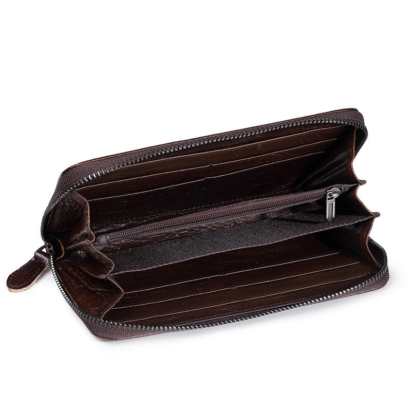 The Tulip: Embossed Floral Heritage Wallet
