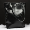 The Grand Luxe: Oil-Waxed Leather Statement Tote