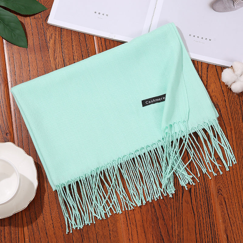 Coco Twoce Infinite Softness: Designer Cotton-Luxe Solid Scarf