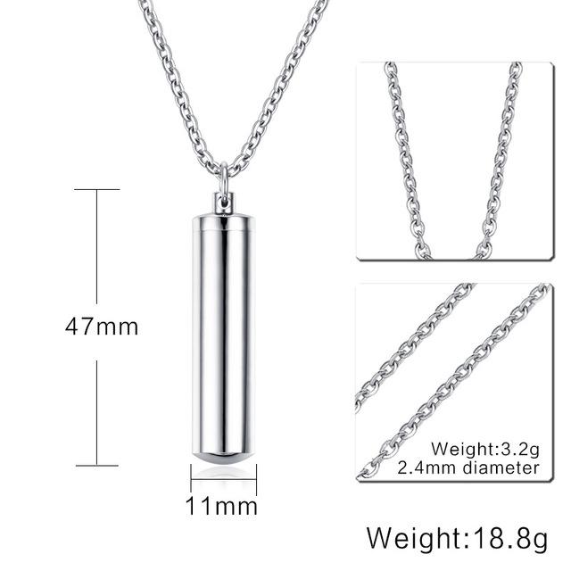 The Essence Vault: Personalized Perfume Bottle Necklace