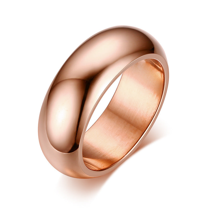 Men’s Minimalist Light-Body Titanium Ring