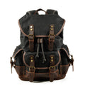 The Expedition: Waxed Canvas & Heritage Leather Rucksack