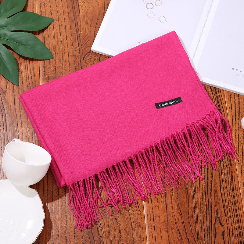 Coco Twoce Infinite Softness: Designer Cotton-Luxe Solid Scarf
