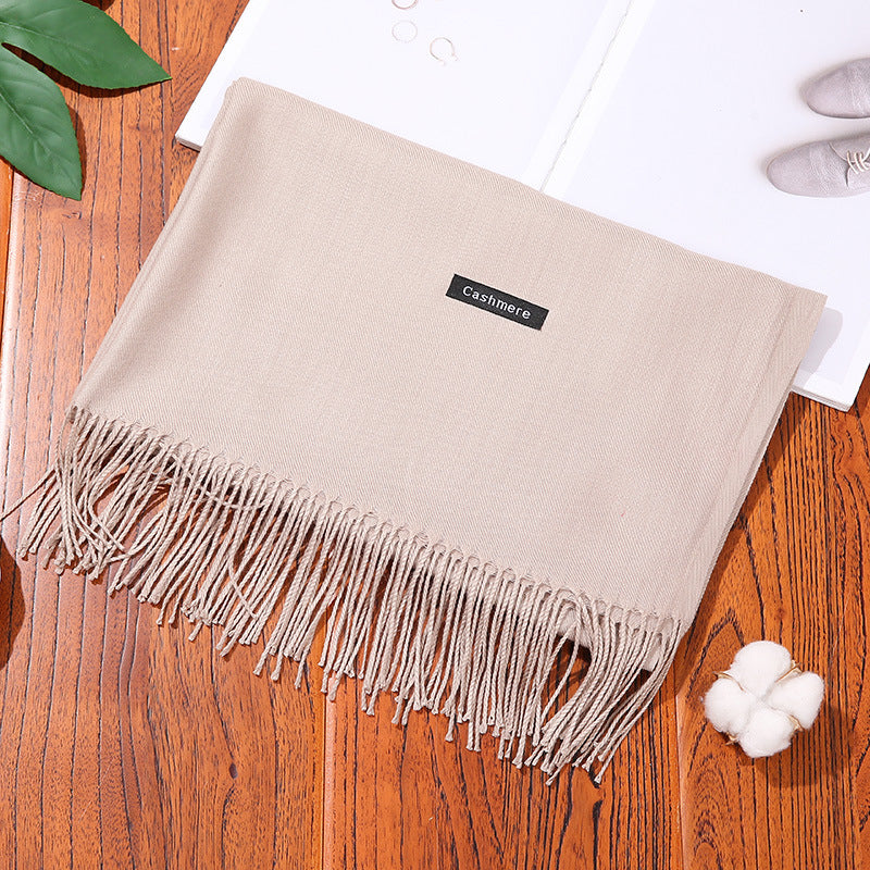 Coco Twoce Infinite Softness: Designer Cotton-Luxe Solid Scarf