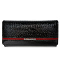 The Sovereign: Vertical Buckle-Down Ladies Wallet
