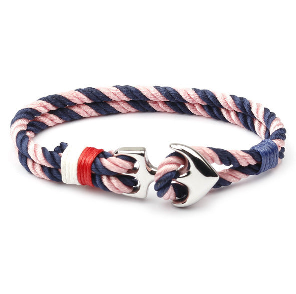 The Voyager: Titanium Steel Nautical Anchor Bracelet