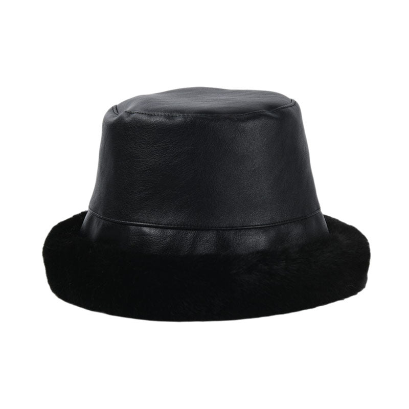 Ethereal Plush: The Faux Fur Statement Cloche