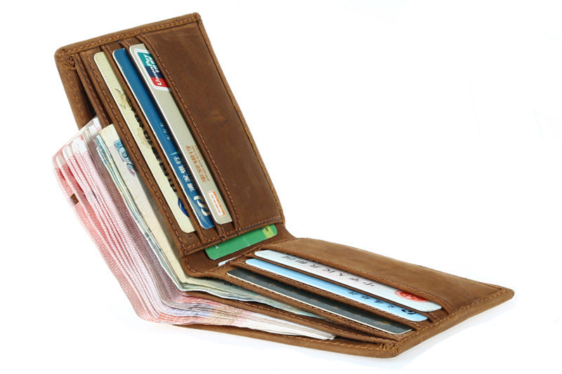 The Panther: Men’s Matte-Finish Vintage Wallet