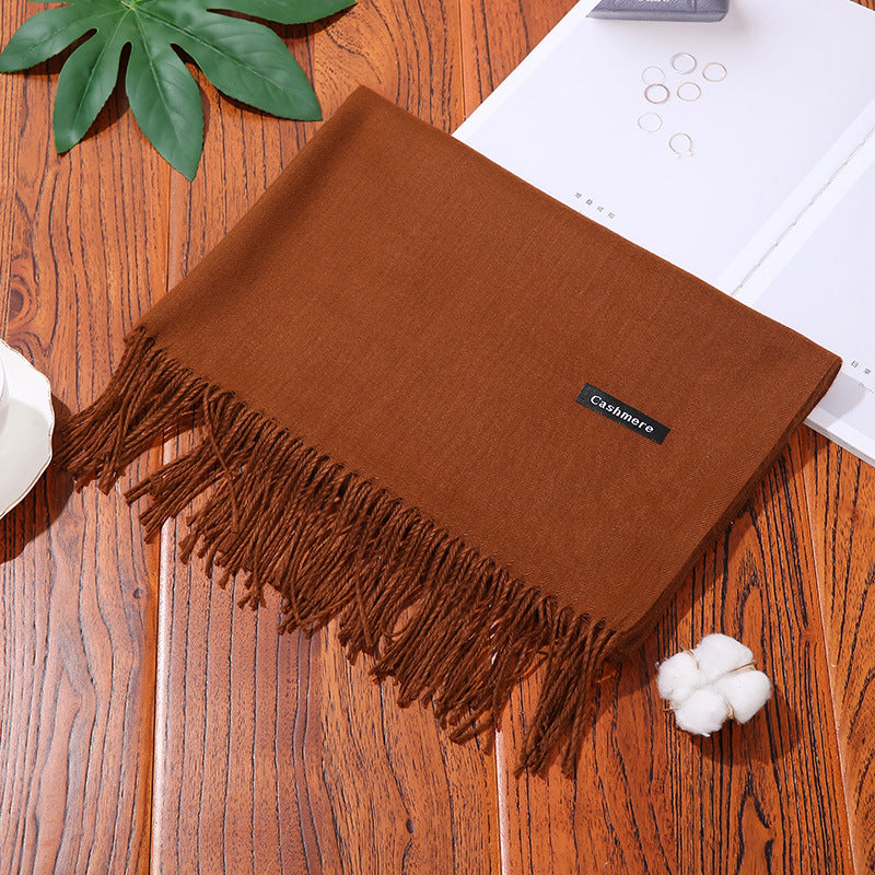 Coco Twoce Infinite Softness: Designer Cotton-Luxe Solid Scarf