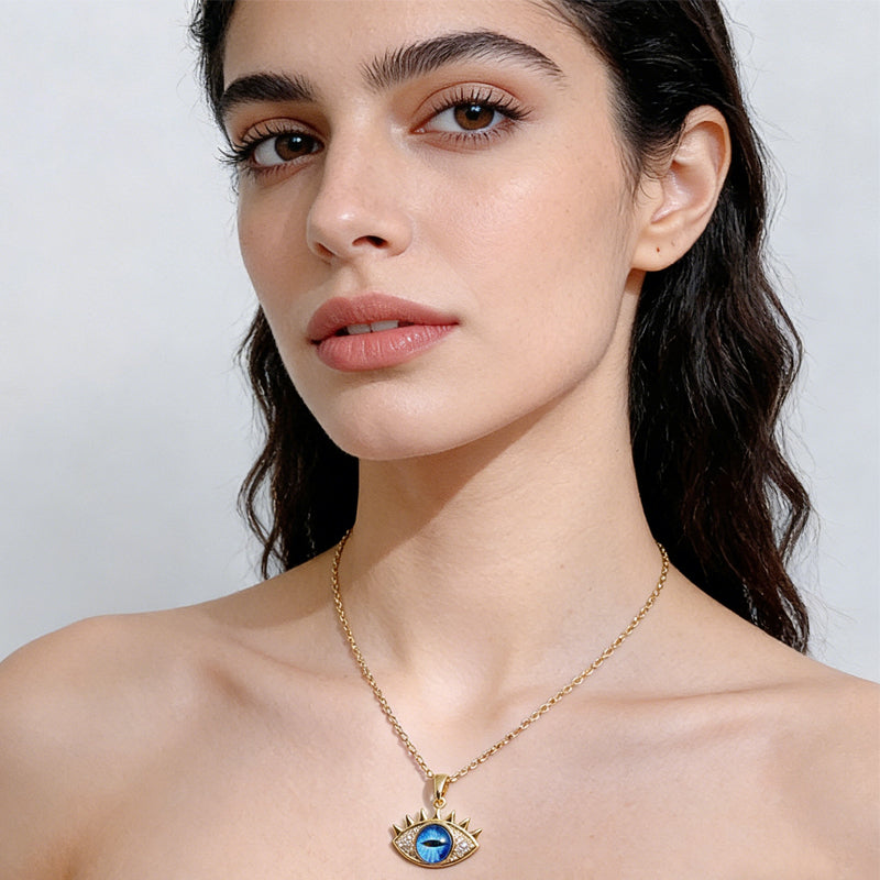 Titanium Aegis: Dual Protection Necklace