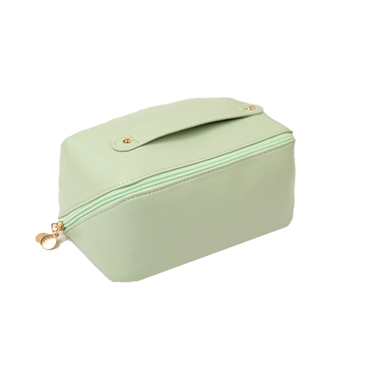 The Signature: Personalized Leather Bag & Vanity Set