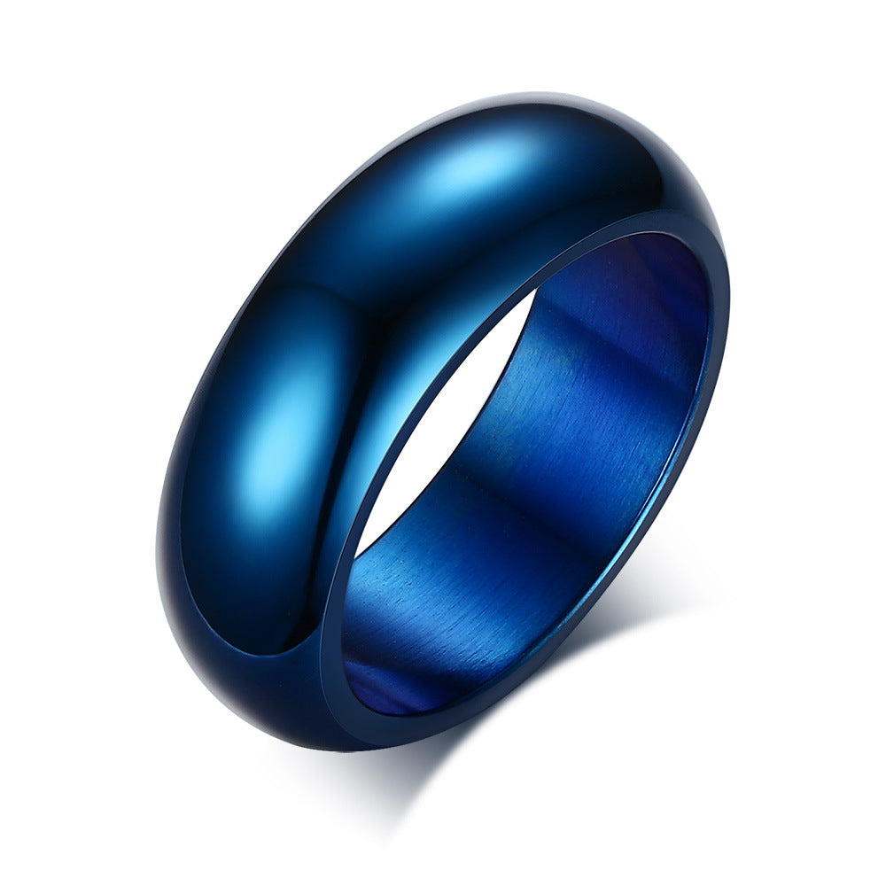 Men’s Minimalist Light-Body Titanium Ring