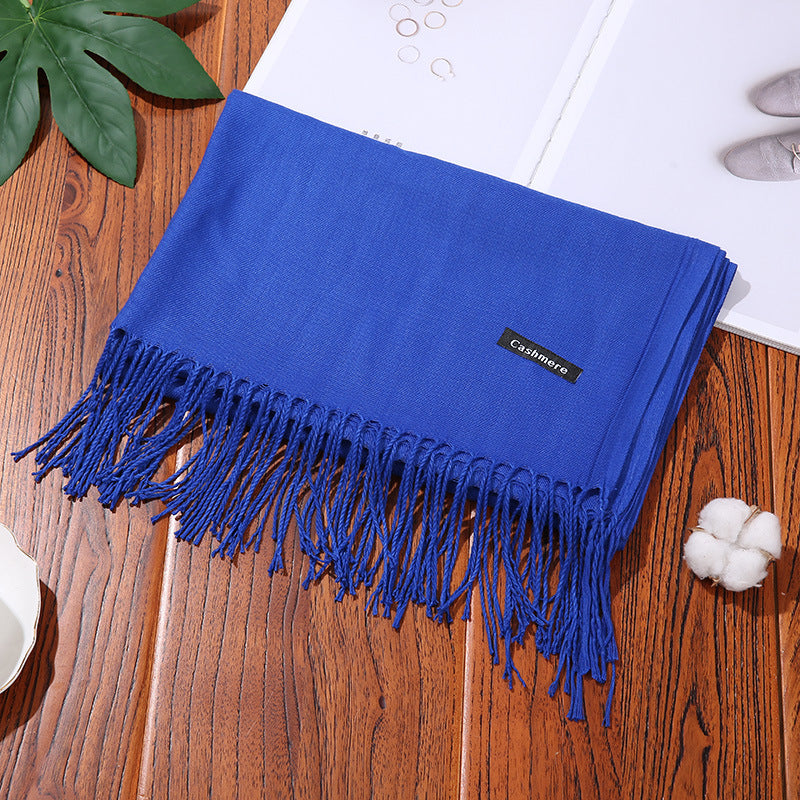 Coco Twoce Infinite Softness: Designer Cotton-Luxe Solid Scarf