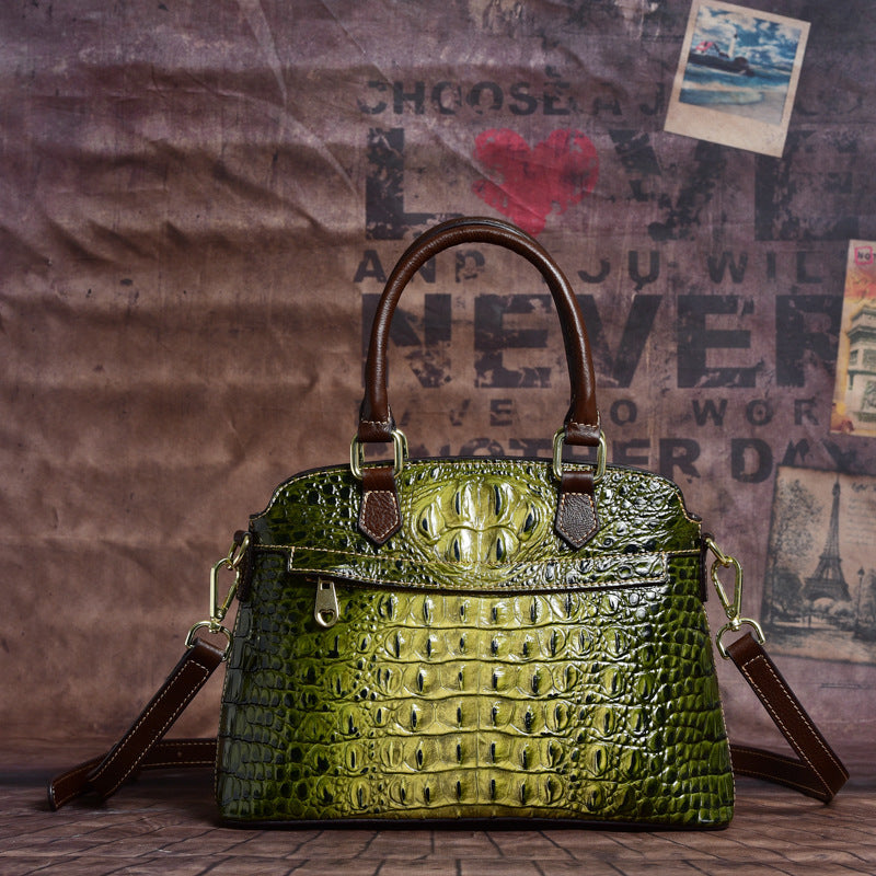 The Heritage: Premium Leather Retro Satchel