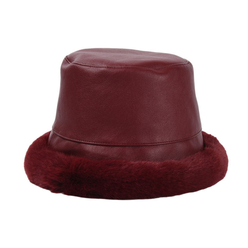 Ethereal Plush: The Faux Fur Statement Cloche
