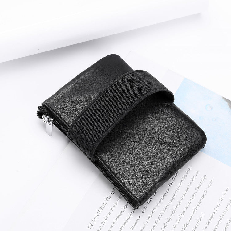 The Freedom: Wristlet Leather Key & Coin Vault