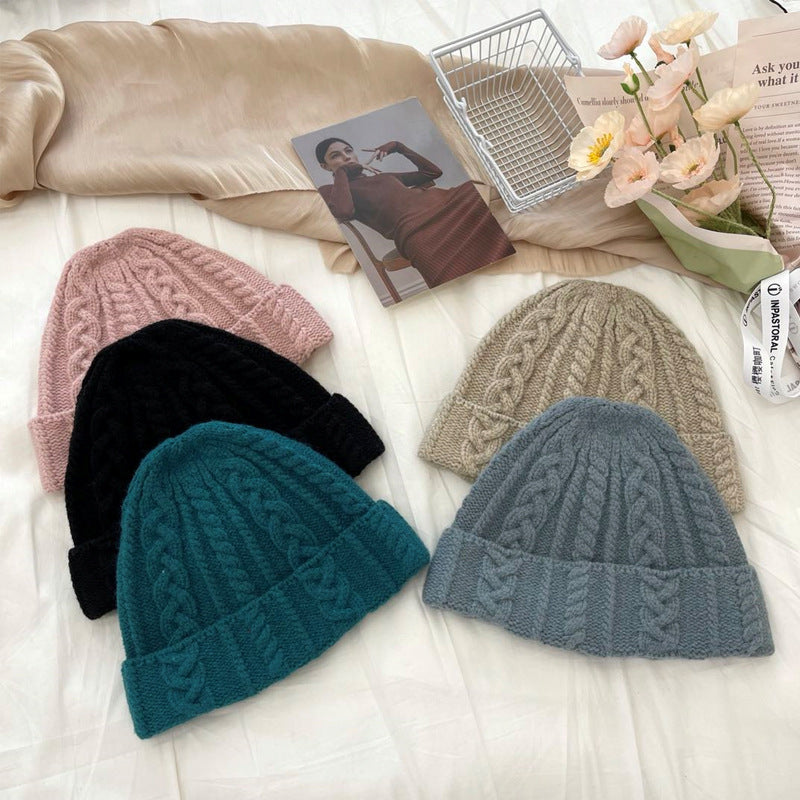 Couture Twist: The Chunky Satin-Finish Wool Beret