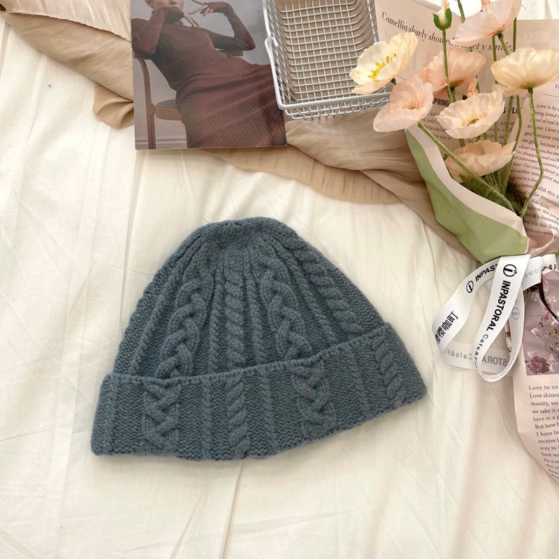 Couture Twist: The Chunky Satin-Finish Wool Beret